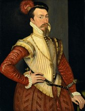 Robert Dudley, 1st Earl of Leicester, Steven van der Meulen, active 1543-1563, Netherlandish