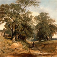 A Landscape with a Horseman, John Middleton, 1826-1856, British