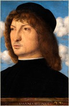 Giovanni Bellini, Italian (c. 1430-1435-1516), Portrait of a Venetian Gentleman, c. 1500, oil on