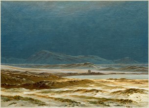 Caspar David Friedrich, Northern Landscape, Spring, German, 1774-1840, c. 1825, oil on canvas