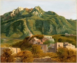 Sébastien-Louis-Guillaume Norblin de la Gourdaine, French (1796-1884), Village on the Island of