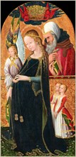 French 15th Century, The Expectant Madonna with Saint Joseph, c. 1425-1450, tempera on European