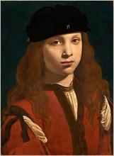 Giovanni Antonio Boltraffio, Italian (1467-1516), Portrait of a Youth, c. 1495-1498, oil on panel