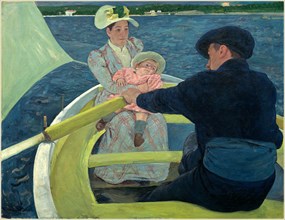 Mary Cassatt, American (1844-1926), The Boating Party, 1893-1894, oil on canvas