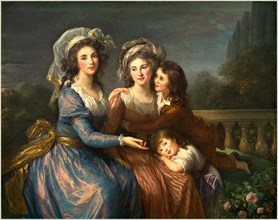 Elisabeth-Louise Vigée Le Brun, French (1755-1842), The Marquise de Pezay, and the Marquise de