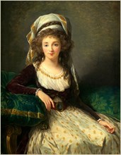 Elisabeth-Louise Vigée Le Brun, French (1755-1842), Madame d'Aguesseau de Fresnes, 1789, oil on