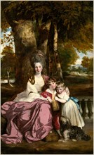 Sir Joshua Reynolds, British (1723-1792), Lady Elizabeth Delmé and Her Children, 1777-1779, oil on