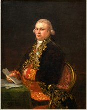 Francisco de Goya (Spanish, 1746-1828), Don Antonio Noriega, 1801, oil on canvas