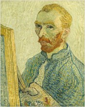 Imitator of Vincent van Gogh, Portrait of Vincent van Gogh, 1925-1928, oil on canvas