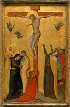 Attributed to Bernardo Daddi, Italian (active 1312-probably 1348), The Crucifixion, c. 1335,
