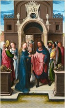Bernard van Orley (Netherlandish, c. 1488-1541), The Marriage of the Virgin, c. 1513, oil on panel