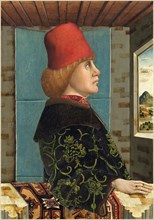 Tyrolean 15th Century, Portrait of a Man, c. 1490-1500, oil on panel