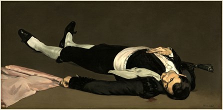 Edouard Manet, French (1832-1883), The Dead Toreador, probably 1864, oil on canvas