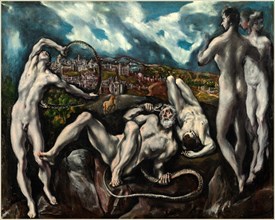El Greco (Domenikos Theotokopoulos) (Greek, 1541-1614), LaocoÃ¶n, c. 1610-1614, oil on canvas