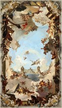 Giovanni Battista Tiepolo, Italian (1696-1770), Wealth and Benefits of the Spanish Monarchy under