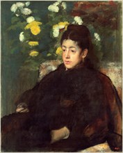 Edgar Degas, French (1834-1917), Mademoiselle Malo, c. 1877, oil on canvas