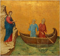 Duccio di Buoninsegna, Italian (c. 1255-1318), The Calling of the Apostles Peter and Andrew,