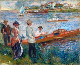 Auguste Renoir, French (1841-1919), Oarsmen at Chatou, 1879, oil on canvas