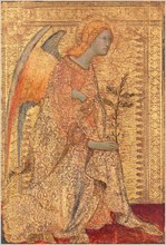 Simone Martini, The Angel of the Annunciation, Italian, c. 1284-1344, c. 1333, tempera on panel