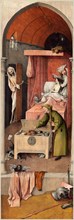 Hieronymus Bosch (Netherlandish, c. 1450-1516), Death and the Miser, c. 1485-1490, oil on panel