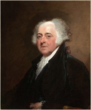 Gilbert Stuart, John Adams, American, 1755-1828, c. 1800-1815, oil on canvas