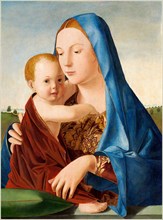 Antonello da Messina, Madonna and Child, Italian, c. 1430-1479, c. 1475, oil and tempera on panel