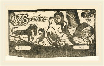 Paul Gauguin, French (1848-1903), Title Page for "Le Sourire" (Titre du Sourire), in or after 1895,
