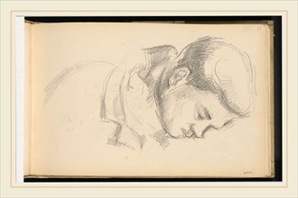 Paul Cézanne, The Artist's Son, French, 1839-1906, c. 1887, graphite on wove paper