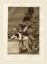 Francisco de Goya, El sueno de la razon produce monstruos (The Sleep of Reason Produces Monsters),