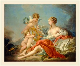 FranÃ§ois Boucher, Allegory of Music, French, 1703-1770, 1764, oil on canvas