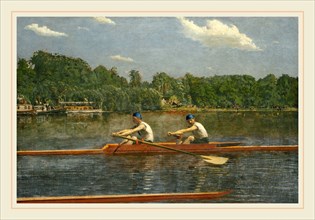 Thomas Eakins, American (1844-1916), The Biglin Brothers Racing, 1872, oil on canvas