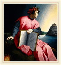 Florentine 16th Century, Allegorical Portrait of Dante, late 16th century, oil on panel
