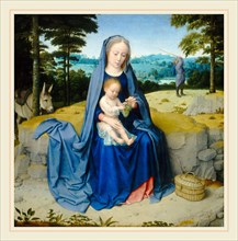 Gerard David, The Rest on the Flight into Egypt, Netherlandish, c. 1460-1523, c. 1510, oil on panel