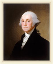 Gilbert Stuart, American (1755-1828), George Washington, c. 1821, oil on wood