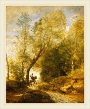 Jean-Baptiste-Camille Corot, French (1796-1875), The Forest of Coubron, 1872, oil on canvas