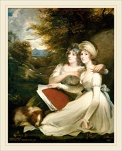 John Hoppner, The Frankland Sisters, British, 1758-1810, 1795, oil on canvas