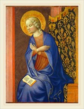 Masolino da Panicale, Italian (c. 1383-1435 or after), The Virgin Annunciate, c. 1430, tempera (?)