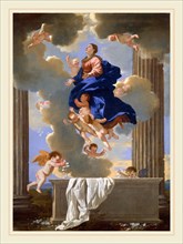 Nicolas Poussin, The Assumption of the Virgin, French, 1594-1665, c. 1630-1632, oil on canvas