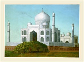 Erastus Salisbury Field, The Taj Mahal, American, 1805-1900, c. 1860-1880, oil on canvas