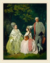 Francis Wheatley, Family Group, British, 1747-1801, c. 1775-1780, oil on canvas