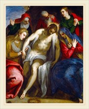 Jacopo Palma il Giovane, Lamentation, Italian, 1544 or 1548-1628, c. 1620, oil on canvas