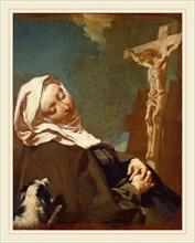 Giovanni Battista Piazzetta (1683-1754), Saint Margaret of Cortona, 1737, oil on canvas