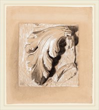 Sir Edward Coley Burne-Jones, British (1833-1898), A Fragment from an Antique Frieze, black chalk