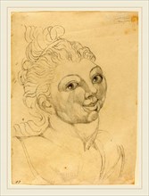 William Blake, British (1757-1827), Wat Tyler's Daughter, c. 1819, graphite