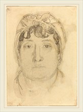 John Flaxman, British (1755-1826), Portrait of a Woman, graphite