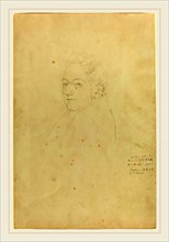 William Blake, British (1757-1827), John Linnell, 1825, graphite