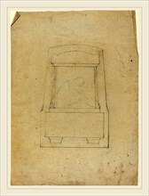 John Flaxman, British (1755-1826), Design for a Monument, graphite