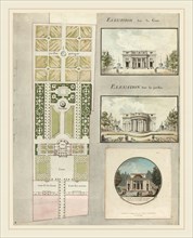 Jean Testard and Charles-Philippe Campion de Tersan, French (born c. 1740), Project for the House