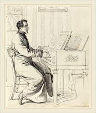 Ludwig Emil Grimm, German (1790-1863), The Artist's Brother-in-Law, Ludwig Hassenpflug, Preparing