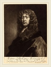 Isaak Beckett after Sir Peter Lely,English, (1653-1715 or 1719), Sir Peter Lely, 1680s, mezzotint